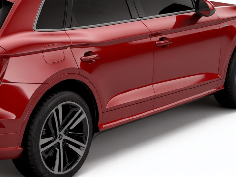 Audi Q5 2017 3D Модель
