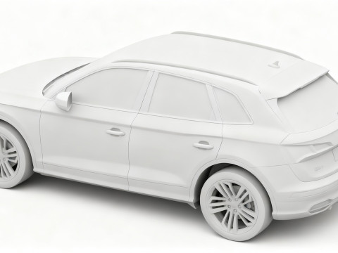Audi Q5 2017 3D Модель