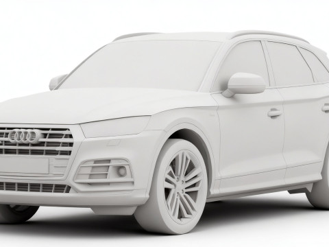 Audi Q5 2017 3D Модель