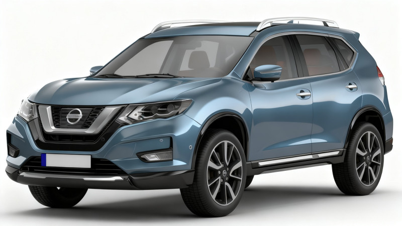 Nissan X-Trail T32 2017 Model 3D .c4d .max .obj .3ds .fbx .stl .blend 