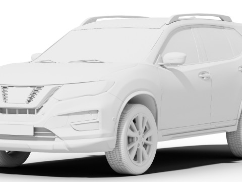 Nissan X-Trail T32 2017 Model 3D