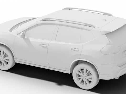 Nissan X-Trail T32 2017 Model 3D
