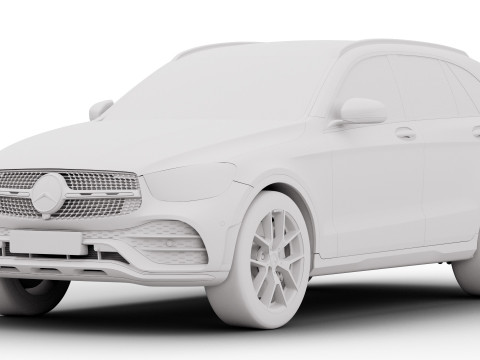 Mercedes-Benz GLC AMG 2020 Model 3D