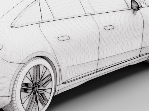 Mercedes-Benz EQE 350 Modelo 3D