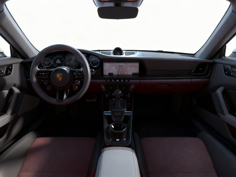 High-Detail GT Track Porsche 911 GT3 RS 2023 3D Model