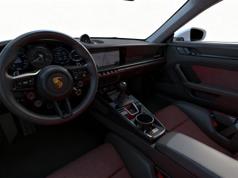 High-Detail GT Track Porsche 911 GT3 RS 2023 3D Model