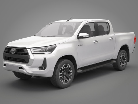 2021 Toyota Hilux Double Cab 3D Model