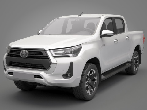2021 Toyota Hilux Double Cab 3D Model
