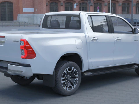 2021 Toyota Hilux Double Cab 3D Model