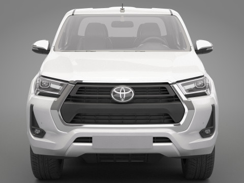 2021 Toyota Hilux Double Cab Modèle 3D
