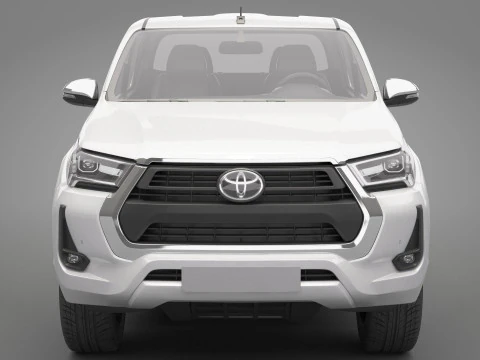 2021 Toyota Hilux Double Cab 3D Model