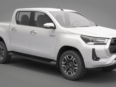 2021 Toyota Hilux Double Cab Modèle 3D
