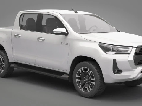 2021 Toyota Hilux Double Cab 3D Model