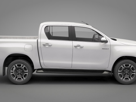2021 Toyota Hilux Double Cab Modèle 3D