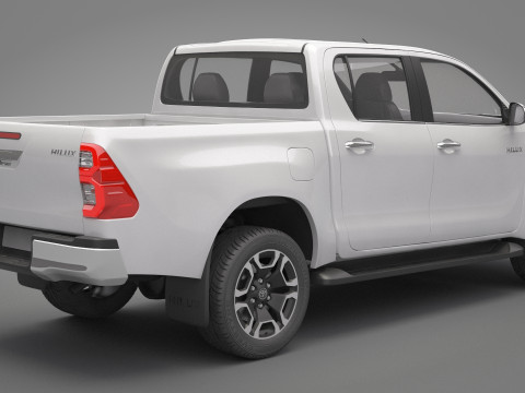 2021 Toyota Hilux Double Cab Modèle 3D