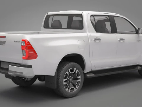 2021 Toyota Hilux Double Cab 3D Model