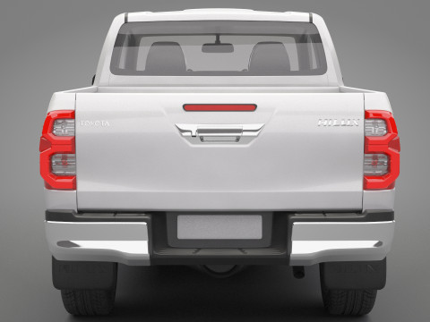 2021 Toyota Hilux Double Cab Modèle 3D