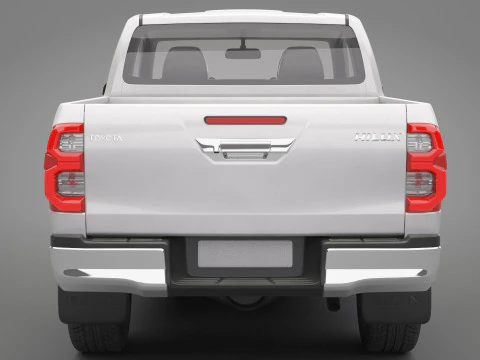2021 Toyota Hilux Double Cab 3D Model