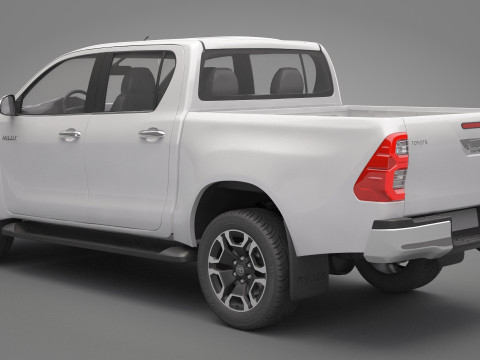 2021 Toyota Hilux Double Cab Modèle 3D