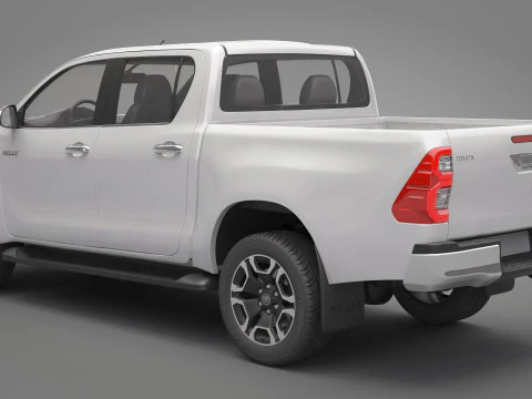 2021 Toyota Hilux Double Cab 3D Model