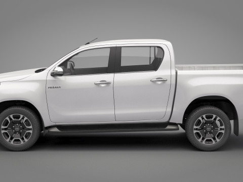 2021 Toyota Hilux Double Cab Modèle 3D