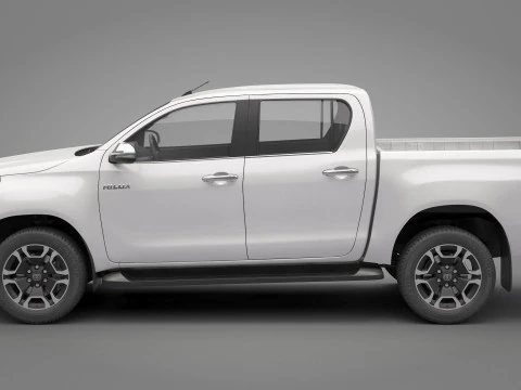 2021 Toyota Hilux Double Cab 3D Model