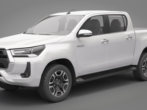 2021 Toyota Hilux Double Cab Modèle 3D