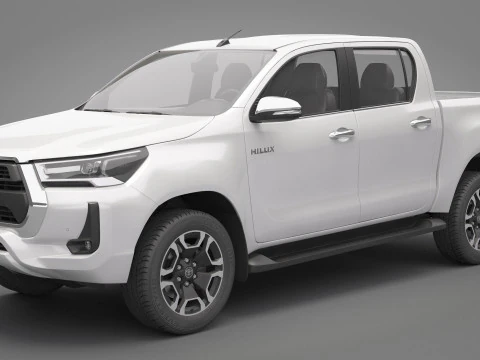 2021 Toyota Hilux Double Cab 3D Model