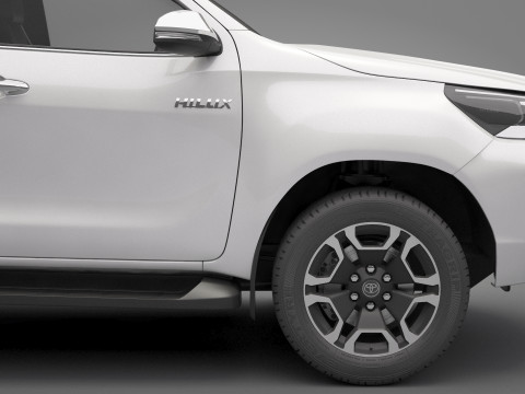 2021 Toyota Hilux Double Cab Modèle 3D
