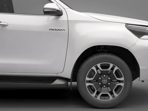 2021 Toyota Hilux Double Cab 3D Model