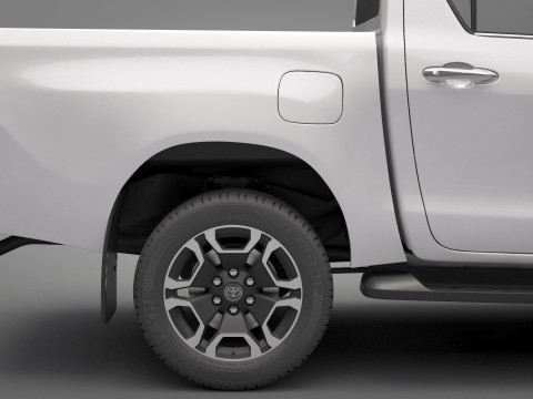 2021 Toyota Hilux Double Cab Modèle 3D
