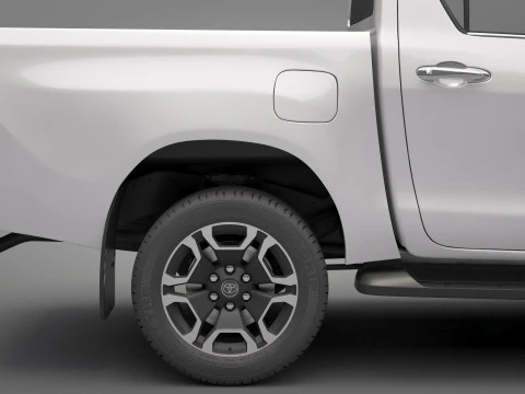 2021 Toyota Hilux Double Cab 3D Model