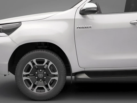 2021 Toyota Hilux Double Cab 3D Model