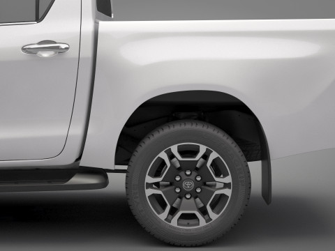 2021 Toyota Hilux Double Cab Modèle 3D