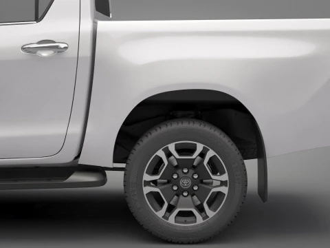 2021 Toyota Hilux Double Cab 3D Model