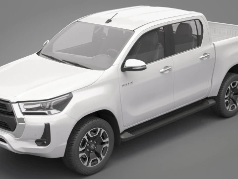 2021 Toyota Hilux Double Cab 3D Model