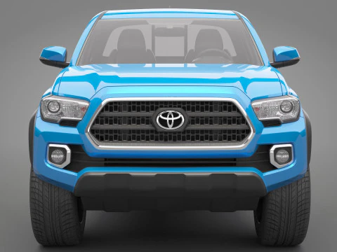 2016 Toyota Tacoma TRD 3D Model
