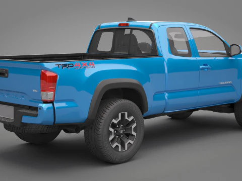2016 Toyota Tacoma TRD 3D Model