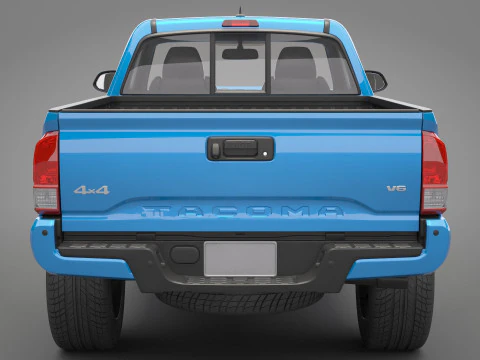 2016 Toyota Tacoma TRD 3D Model