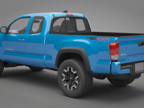 2016 Toyota Tacoma TRD 3D Model