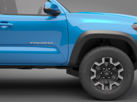2016 Toyota Tacoma TRD 3D Model