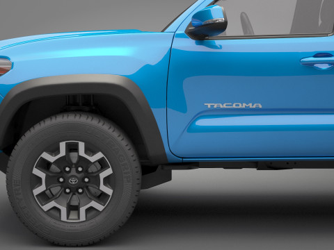 2016 Toyota Tacoma TRD 3D Model