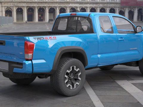 2016 Toyota Tacoma TRD 3D Model