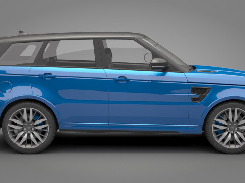 2015 Range Rover Sport Modelo 3D