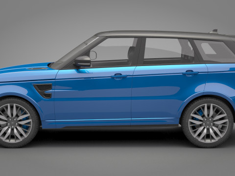 2015 Range Rover Sport Modelo 3D