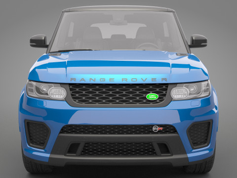 2015 Range Rover Sport Modelo 3D