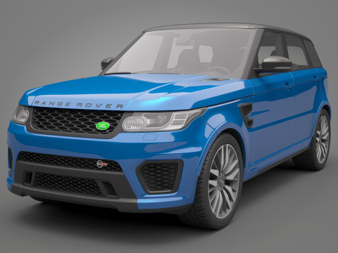 2015 Range Rover Sport 3D Model