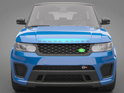 2015 Range Rover Sport 3D Model