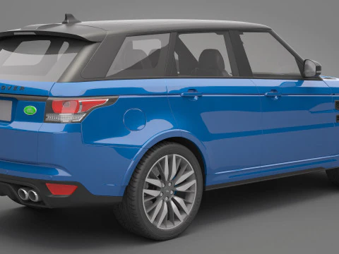 2015 Range Rover Sport 3D Model