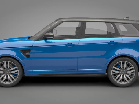 2015 Range Rover Sport 3D Model